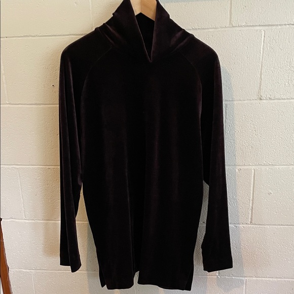 Velour Turtleneck - Picture 2 of 2